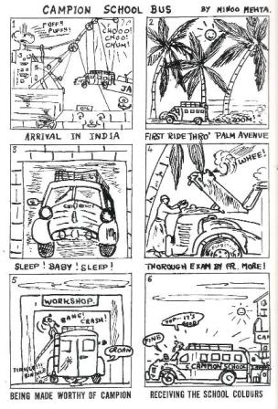Stages of the Campion School Bus